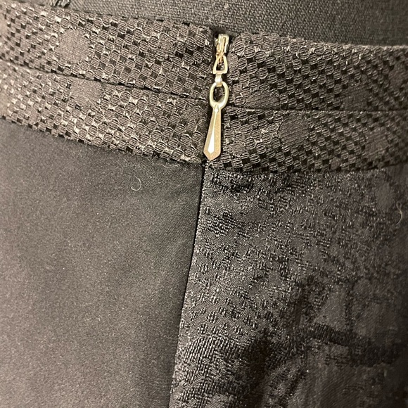 LEIFSDOTTIR Anthropologie Silk Watercolor Bird Asymmetrical Black Wrap Skirt - 2 - Picture 7 of 11